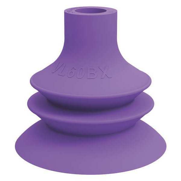 Suction Cup, Purple, 52.5mm H, PK5