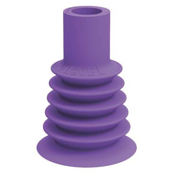 Suction Cup, Purple, 20mm Dia., 28mm H, PK5