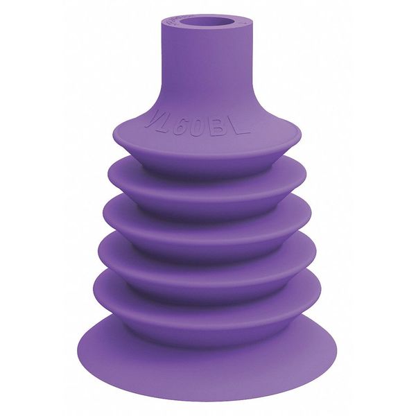 Suction Cup, Purple, 76.5mm H, PK5