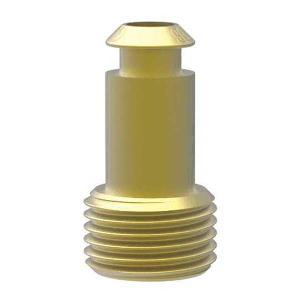 Suction Cup Fitting, 7/16 in. L, PK5