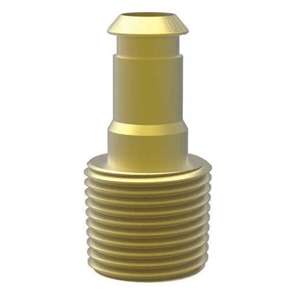 Suction Cup Fitting, 19/32 in. L, 10mm, PK5