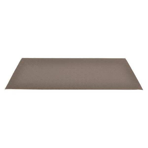 Antifatigue Runner, Black, 8 ft. L x 4 ft. W, PVC Foam, Pebble Surface Pattern, 3/8