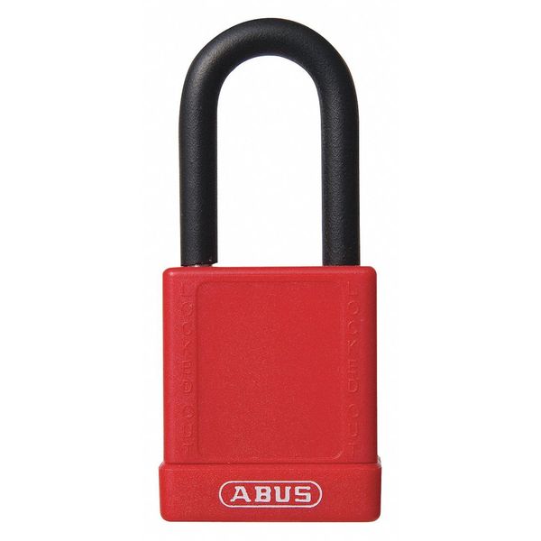 Lockout Padlock, KD, Red, 3