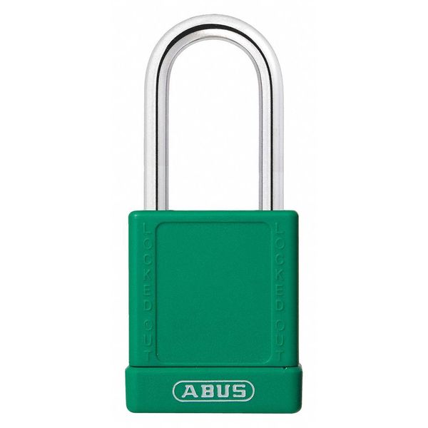 Lockout Padlock, KA, Green, 1-3/4