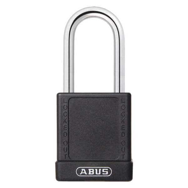 Lockout Padlock, KD, Black, 1-3/4