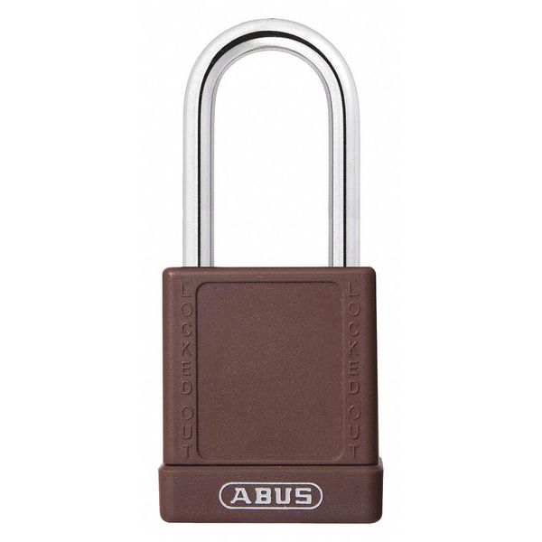 Lockout Padlock, KD, Brown, 1-3/4