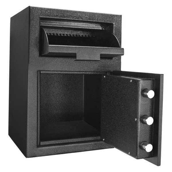 Depository Safe, with (3) Locking Bolts 79.6 lb, 1.03 cu ft, Steel
