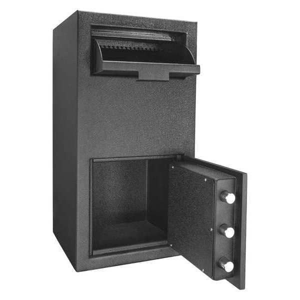 Depository Safe, with (3) Locking Bolts 94.25 lb, 1.72 cu ft, Steel
