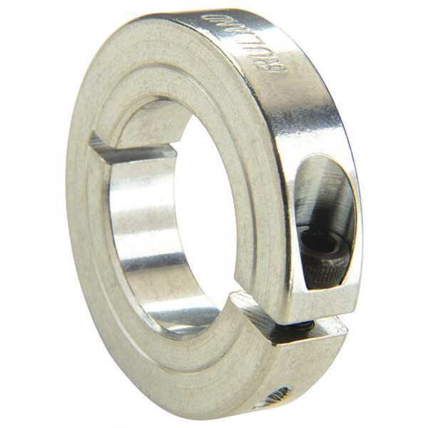 Shaft Collar, Alum, 1 pc, 8mm Bore Dia.