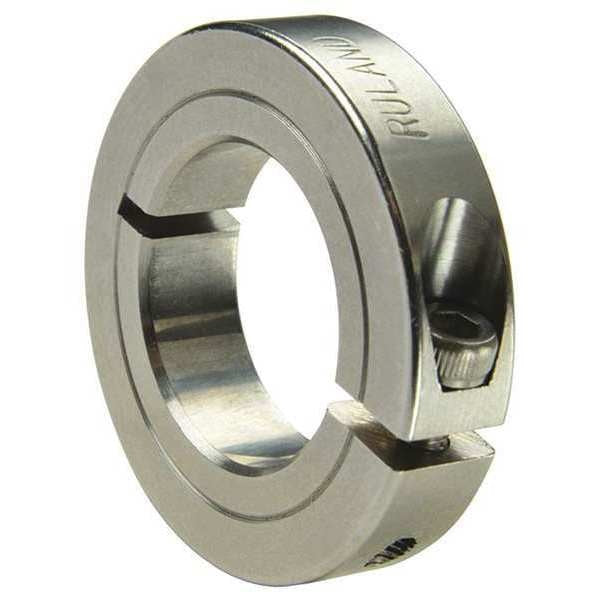 Shaft Collar, SS, 1 pc, 1/2in Bore Dia.