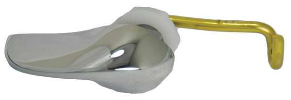 Trip Lever, Toilet, Metal, Chrome