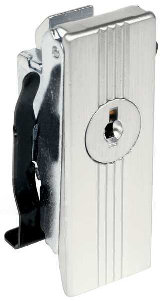 Enclosure Lock, Disc, Dull Chrome