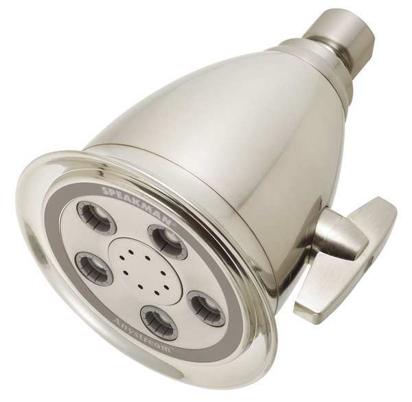 wall, Shower Head, Brushed Nickel, Wall