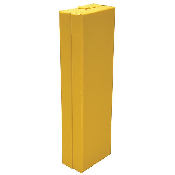 Column Protector, Yllw, 36inH, 15inW, I-Beam