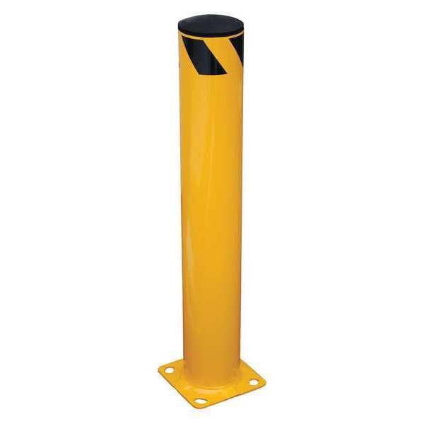 Bollard, 8 in. L, 36 in. H, 26 lb.