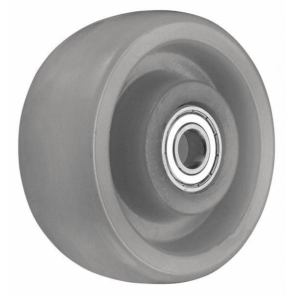 Caster Wheel, Nylon, 5 in., 1250 lb.