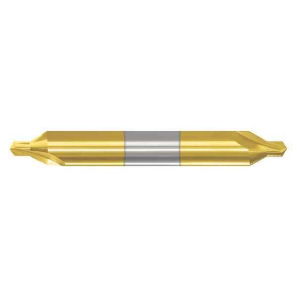 Center Drill, 3-1/4 in.L, TiN, Size #5
