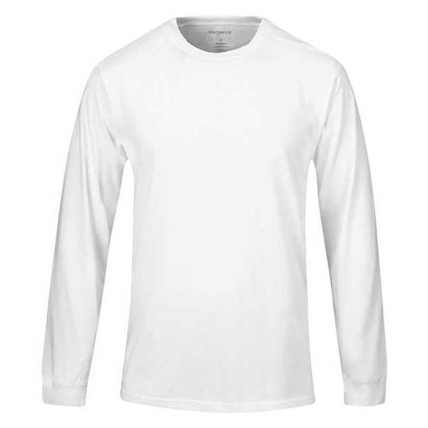 Tactical T-Shirt Long Sleeve, L, White
