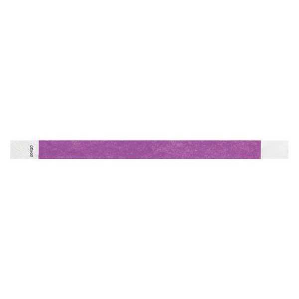 ID Wristband, Tyvek, Adhesive, Indigo, PK500