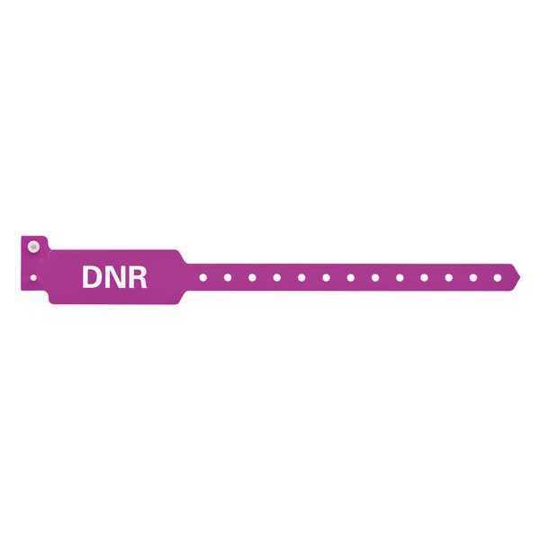 ID Wristband, 10-1/4 in. L, DNR, PK500