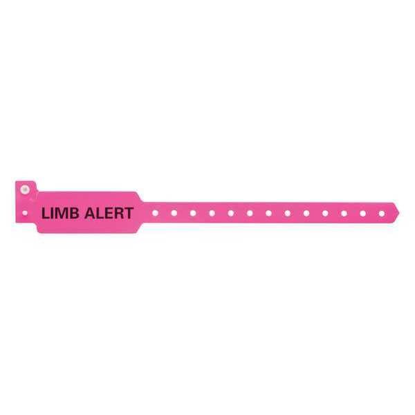 ID Wristband, 10-1/4in L, Limb Alert, PK500