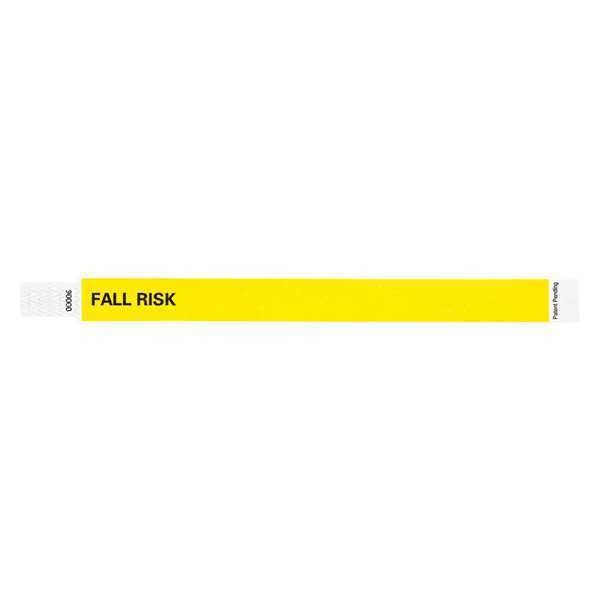 ID Wristband, Tyvek, Fall Risk, PK500