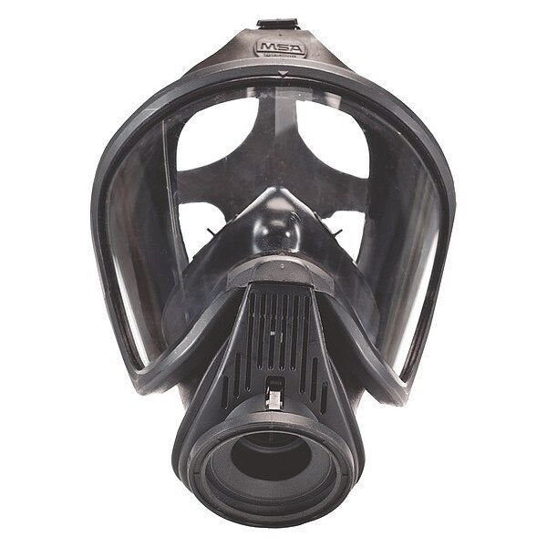 Full Face Respirator, M, Threaded, Hycar