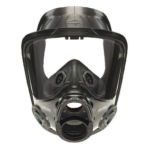 Full Face Respirator, M, Bayonet, Hycar