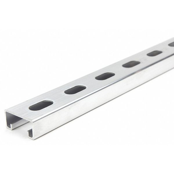 Strut Channel, Aluminum, 14 Gauge, Standard