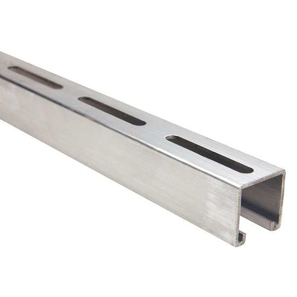 Strut Chan, 10 ft. L, Full Slottd, 12 Gauge