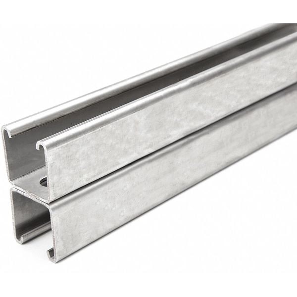 Strut Chan, 10 ft. L, 304 Stainless Steel