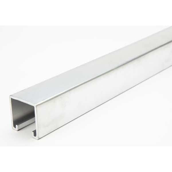 Strut Chan, 5 ft. L, Solid, Aluminum, 12 ga.
