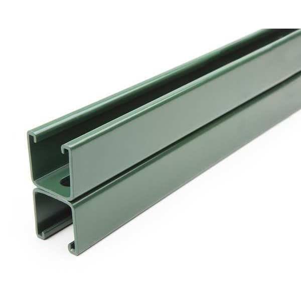 Strut Channel, 5 ft. L, Half Slottd, Stndrd