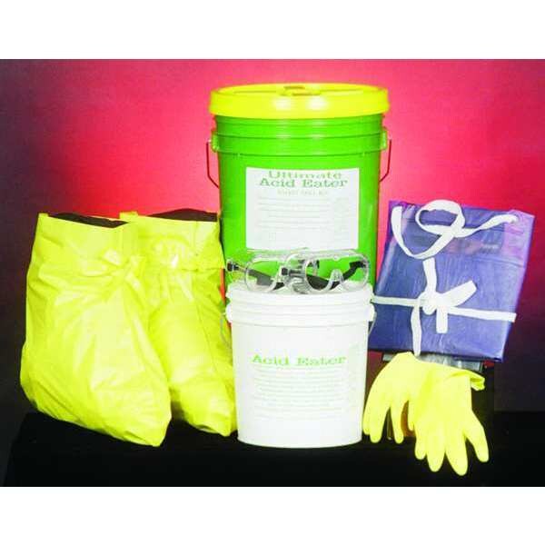 Neutralizing Spill Kit, 5 gal., Lab Acids