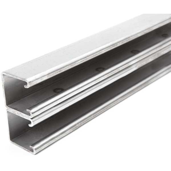 Strut Chan, 10ft.L, Solid, 304 Stnlss Steel