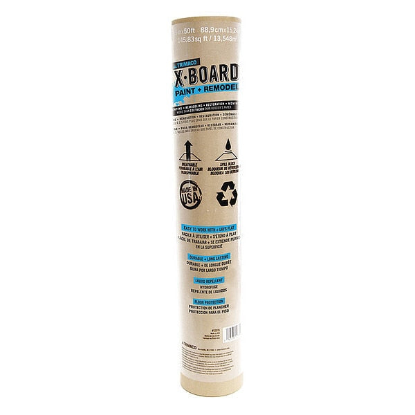 Floor Protection, 50 ft. L, Paperboard
