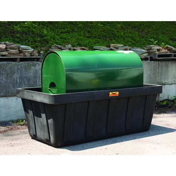 Tank Containment Unit, 373 gal Spill Capacity, 10,000 lb., Polyethylene