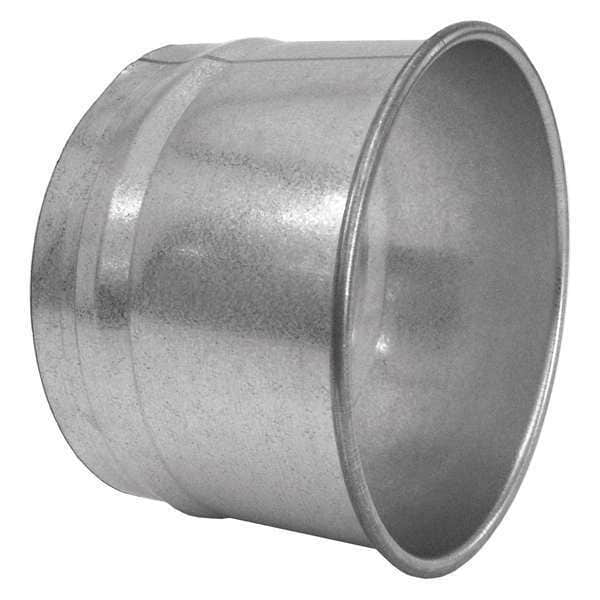 Hose Adapter, 7 in Duct Dia, Galvanized Steel, 22 GA, 7 in W x 4
