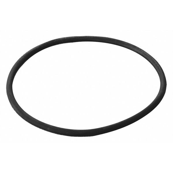 Round Duct O-Ring, 5 in Duct Dia, Rubber, 5 in W, 1