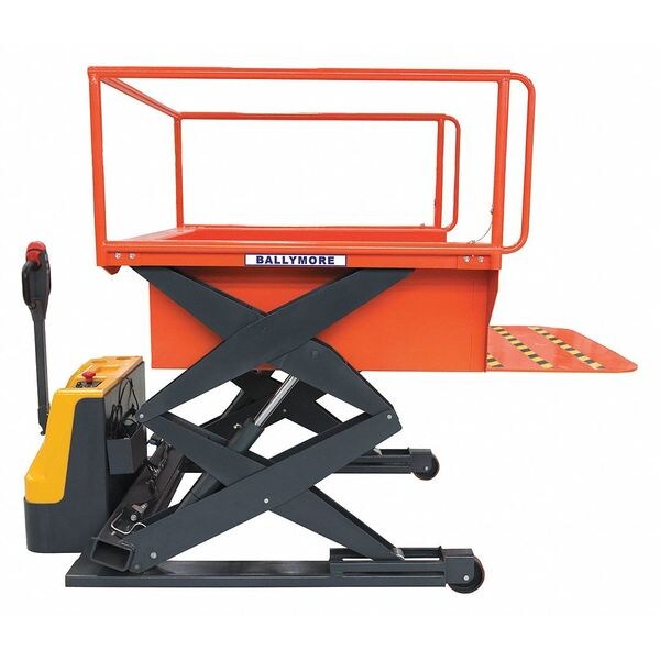 Scissor Lift Table, 1250 lb. Cap, 47