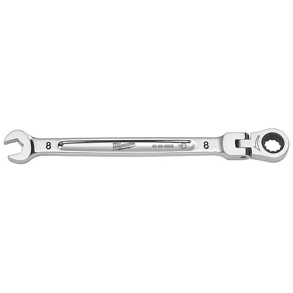 8mm Metric Flex Head Ratcheting Combination Wrench