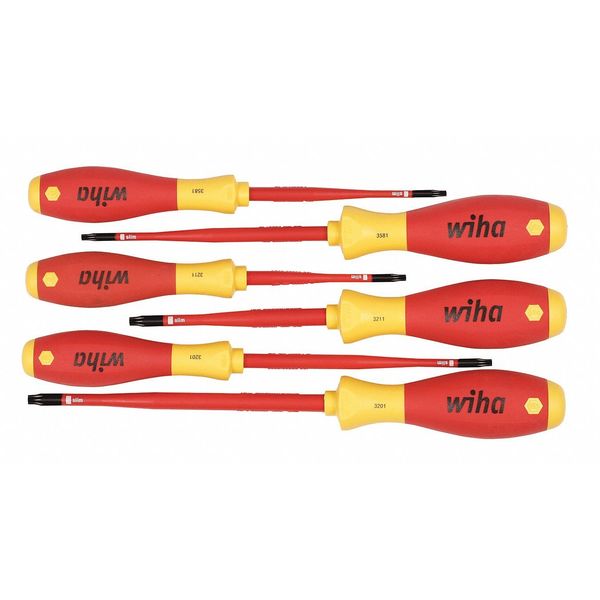 Screwdriver Set, 6 pcs, Torx(R)