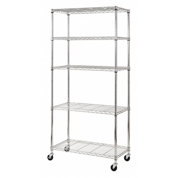 Wire Shelving Unit, 18