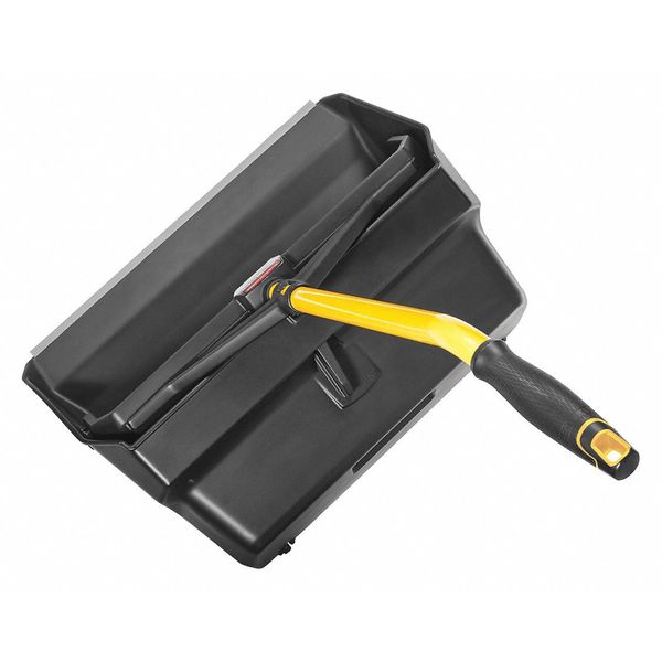 Dust Pan, Plastic, 21-3/4