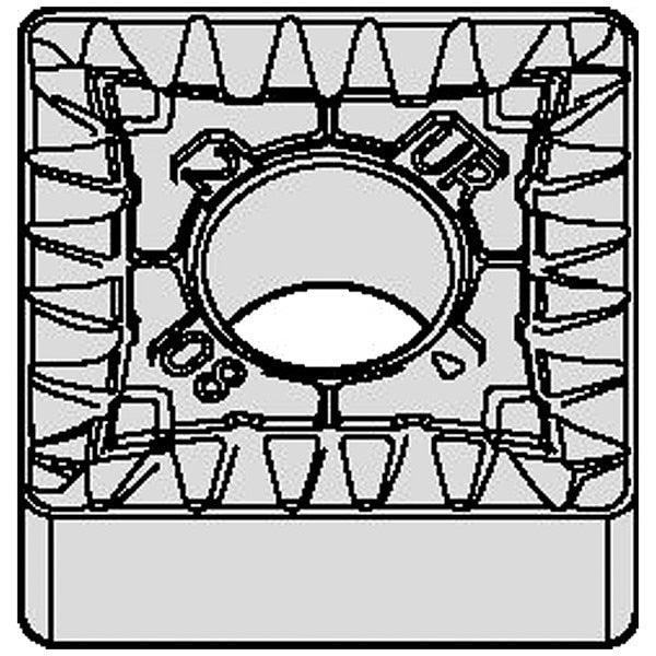 Negative Insert Geo Ur, Carbide, Square