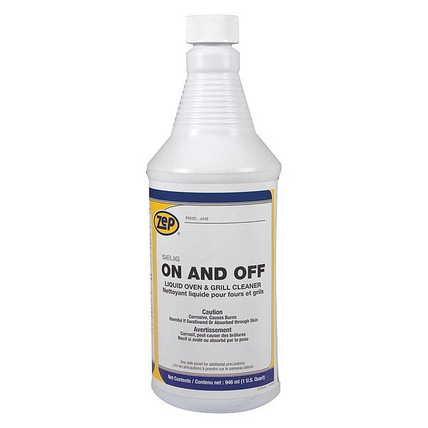 Oven Cleaner, Liquid, 1 qt., Bottle, PK12