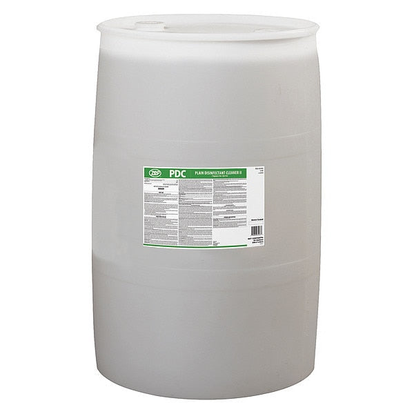 Cleaner and Disinfectant, 55 gal. Drum, Unscented