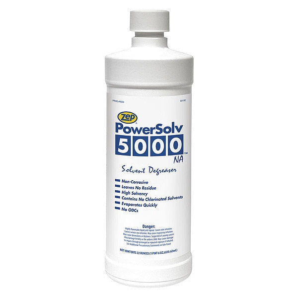 Liquid 22 oz. PowerSolv 5000  Solvent Degreaser, Bottle 12 PK