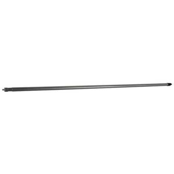 Squeegee Handle, Metal, Threaded, Silver
