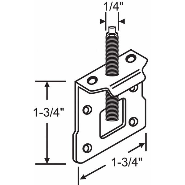 Pivot Bracket, Steel, Plated